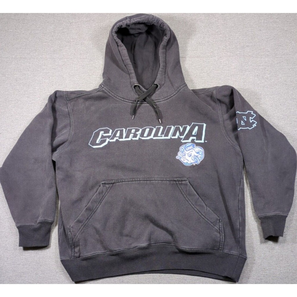 Vtg Y2K UNC Carolina Hoodie CHAMPS Sports Womens Size M Pullover Sweatshirt‎